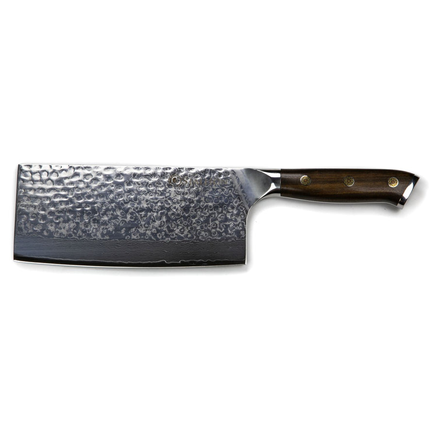 Stallion Damastmesser Ironwood Chinesisches Kochmesser 17,5 cm
